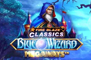 Playtech : Fire Blaze: Blue Wizard Megaways - STONEBET88